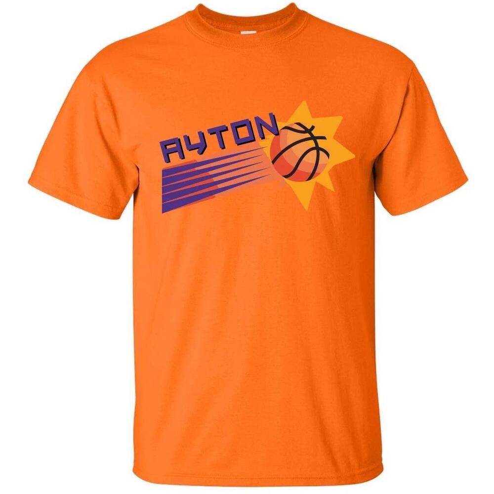 Phoenix Suns Deandre Ayton Old School Logo TShirt